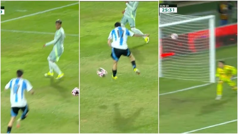 Soulé, gol incredibile con l'Argentina U23: il video è virale 1 9195332