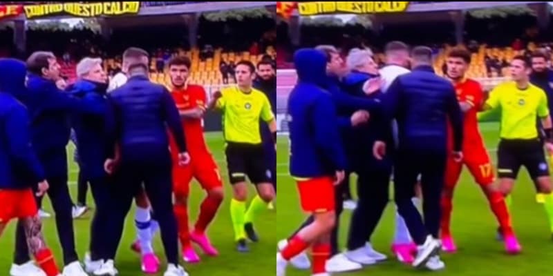 Bufera Lecce-Verona: D’Aversa dà una testata a Henry! Caos in campo 1 1130672