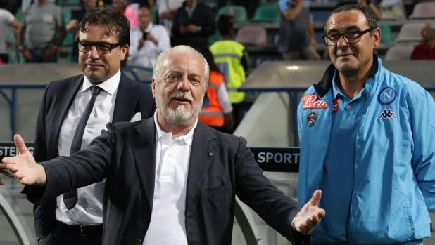 De Laurentiis, schiaffo a Sarri: "Non si fa così. Se ti dimetti, vuol dire che sei un perdente" 1 5895053