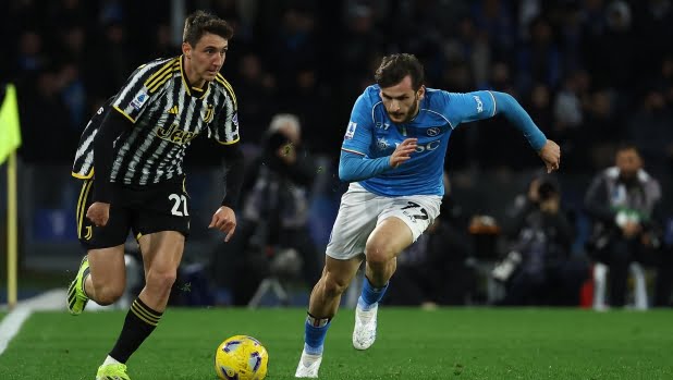Napoli-Juve, le pagelle: Kvara fa esplodere lo stadio, 7. Chiesa, il ruolo è giusto, 7 1 6589214