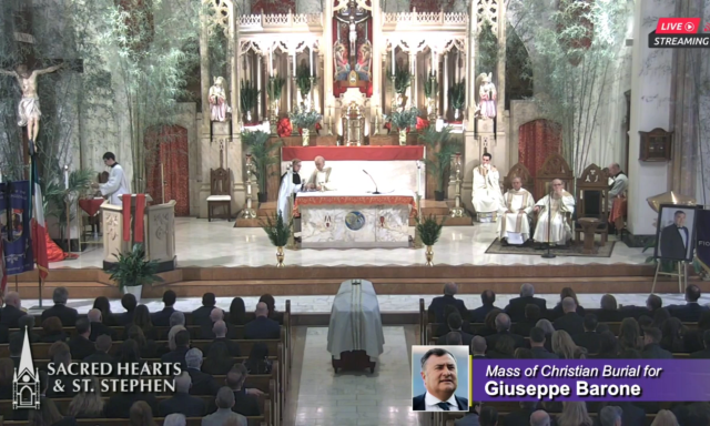 L'abbraccio di New York a Barone: ai funerali presenti Pradè e Bonaventura 1 4480317
