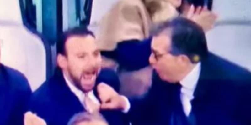 Manna, il gesto in tribuna dopo il 2-0 della Juve: e Giuntoli gli va incontro... 1 4575460
