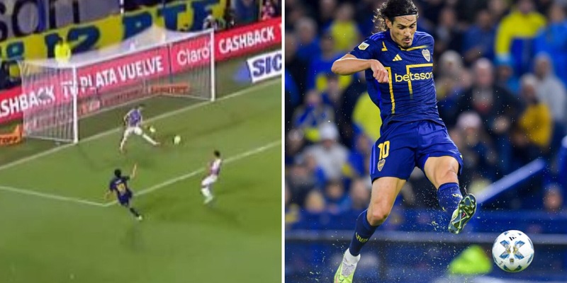 Cavani da sogno a 37 anni: gol stupendo dell'ex Napoli 1 Cavani da sogno a 37 anni: gol stupendo dell'ex Napoli