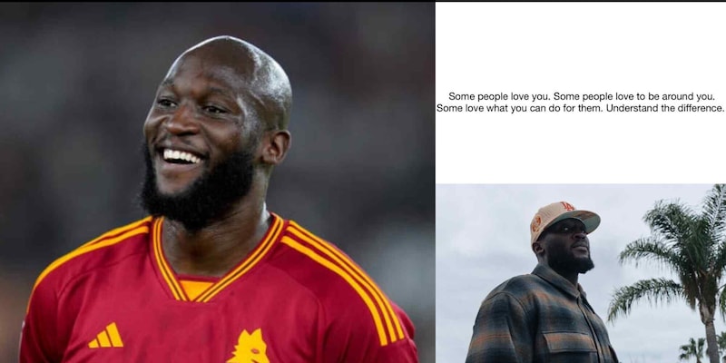 Lukaku, la foto con la maglia della Roma e il messaggio d'amore criptico 1 Lukaku, la foto con la maglia della Roma e il messaggio d'amore criptico
