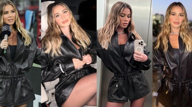 Diletta Leotta, mini dress e trasparenze a San Siro: quanto vale l'outfit 1 Diletta Leotta, mini dress e trasparenze a San Siro: quanto vale l'outfit