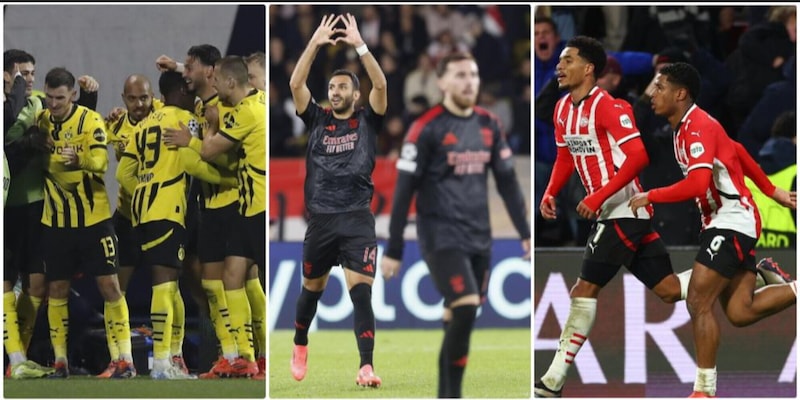 Champions League, ok Dortmund e Benfica: clamorosa rimonta del Psv 1 Champions League, ok Dortmund e Benfica: clamorosa rimonta del Psv