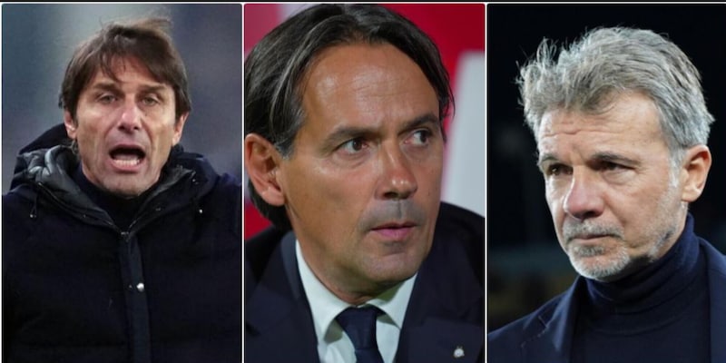Lazio-Atalanta, Conte e Inzaghi tifano Baroni 1 Lazio-Atalanta, Conte e Inzaghi tifano Baroni