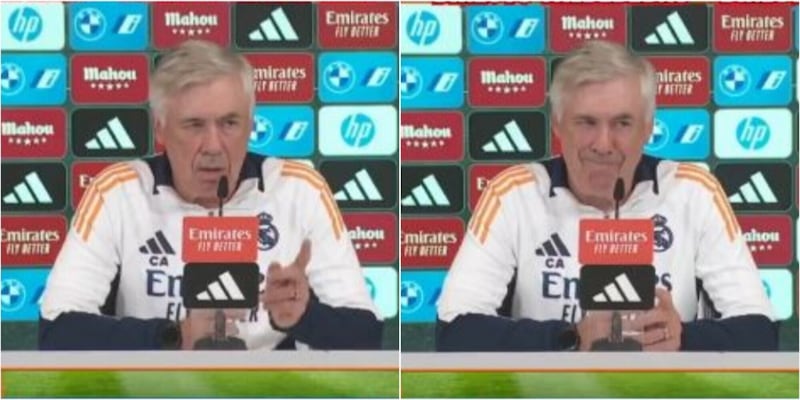Ancelotti show in conferenza stampa: "Tu mi hai tirato una bastonata" 1 Ancelotti show in conferenza stampa: "Tu mi hai tirato una bastonata"