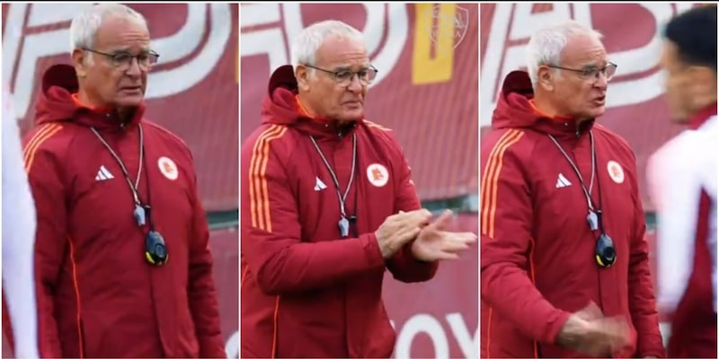 Ranieri e la frase urlata ai giocatori a Trigoria: "Fate vedere..." 1 Ranieri e la frase urlata ai giocatori a Trigoria: "Fate vedere..."