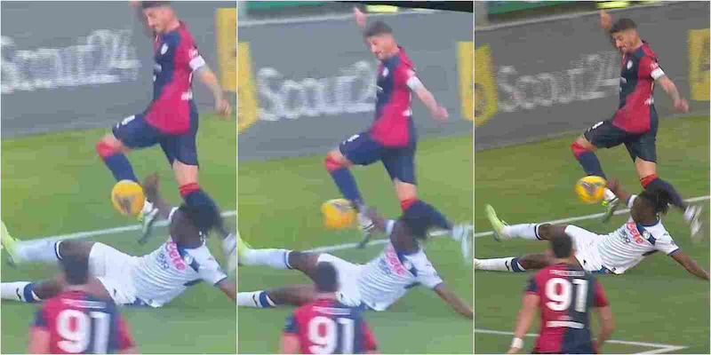 Cagliari-Atalanta, rabbia sui social per il tocco di mano di Kossounou: "rigore netto negato" 1 Cagliari-Atalanta, rabbia sui social per il tocco di mano di Kossounou: "rigore netto negato"