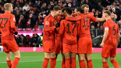 Sesko non basta, il Bayern ne fa cinque al Lipsia: Leverkusen a -7 1 Sesko non basta, il Bayern ne fa cinque al Lipsia: Leverkusen a -7