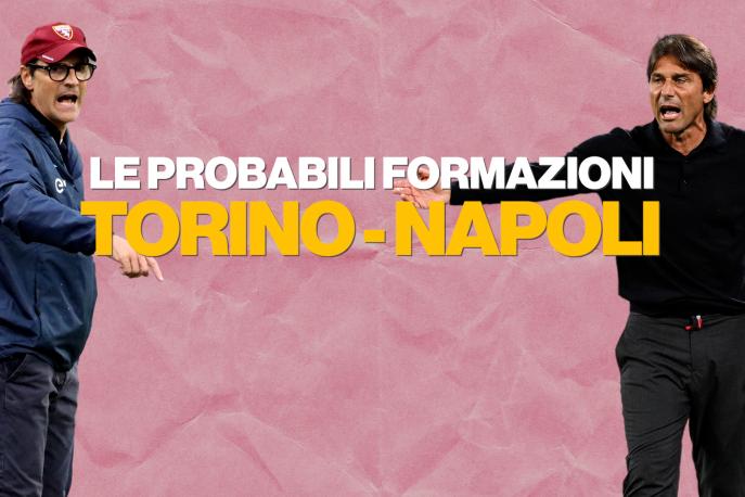 Torino-Napoli: le probabili formazioni di Vanoli e Conte 1 Torino-Napoli: le probabili formazioni di Vanoli e Conte