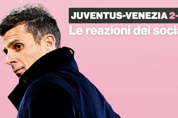 Juventus-Venezia 2-2: le reazioni social 1 Juventus-Venezia 2-2: le reazioni social