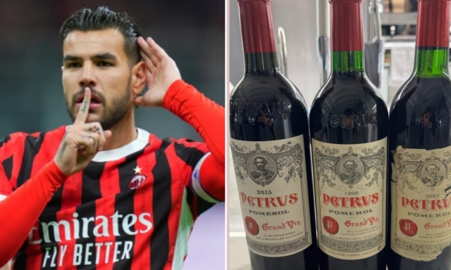 Theo pensa già al derby con Barella? Per Natale tre bottiglie da 15mila euro 1 Theo pensa già al derby con Barella? Per Natale tre bottiglie da 15mila euro