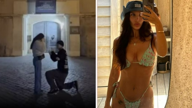 "È te che ho sempre voluto": Scamacca chiede la mano a Flaminia. E l'ex cognata commenta velenosa... 1 "È te che ho sempre voluto": Scamacca chiede la mano a Flaminia. E l'ex cognata commenta velenosa...
