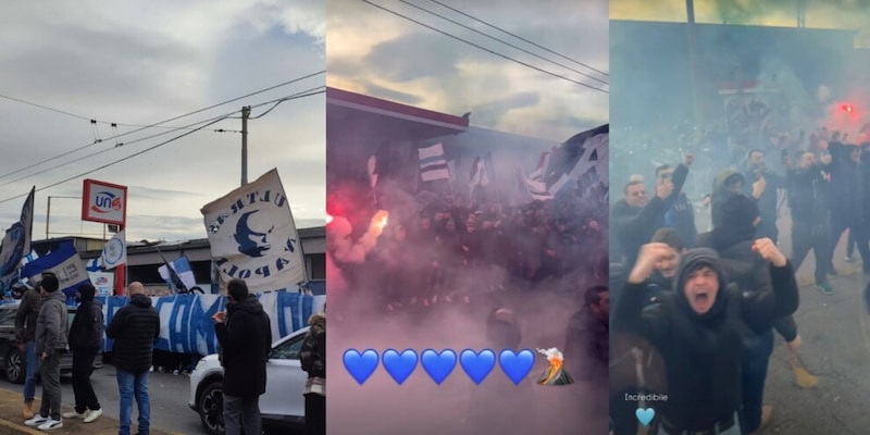 Entusiasmo Napoli, i tifosi caricano la squadra in partenza. McTominay: "Incredibile!" 1 Entusiasmo Napoli, i tifosi caricano la squadra in partenza. McTominay: "Incredibile!"