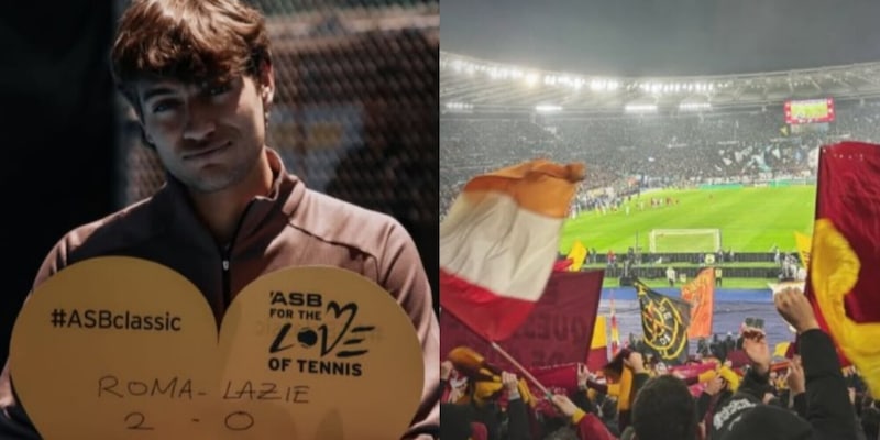 Cobolli scatenato: lo sfottò social dopo il derby Roma-Lazio è virale 1 Cobolli scatenato: lo sfottò social dopo il derby Roma-Lazio è virale