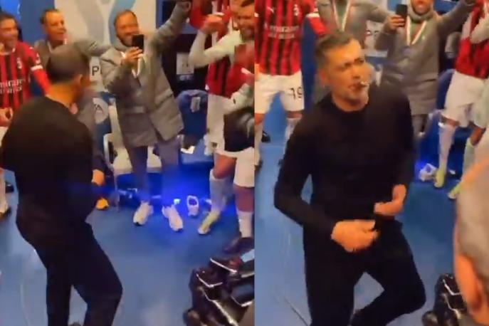 Milan, Conceiçao balla e fuma il sigaro: la festa in spogliatoio dopo il 3-2 all'Inter in Supercoppa 1 Milan, Conceiçao balla e fuma il sigaro: la festa in spogliatoio dopo il 3-2 all'Inter in Supercoppa