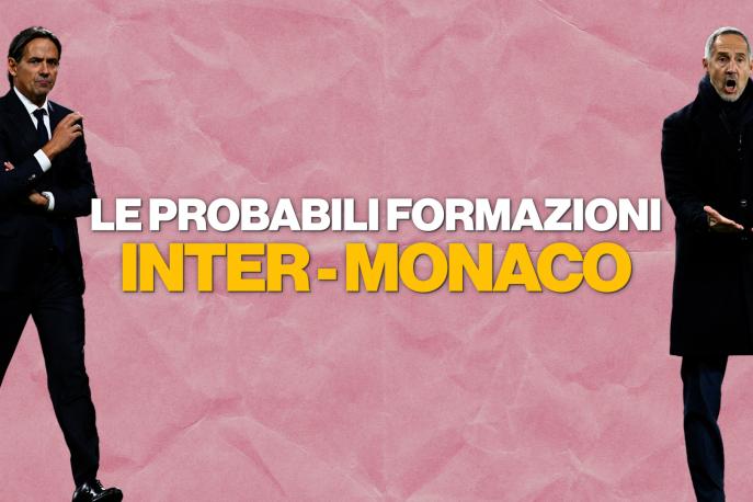 Inter-Monaco, le probabili formazioni 1 Inter-Monaco, le probabili formazioni