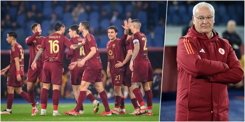 La pazzesca risalita della Roma con Ranieri: ora il sesto posto è a -2 1 La pazzesca risalita della Roma con Ranieri: ora il sesto posto è a -2