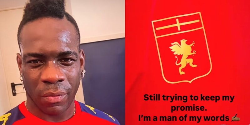 Balotelli pubblica un messaggio criptico sui social: "Sono un uomo di parola..." 1 Balotelli pubblica un messaggio criptico sui social: "Sono un uomo di parola..."