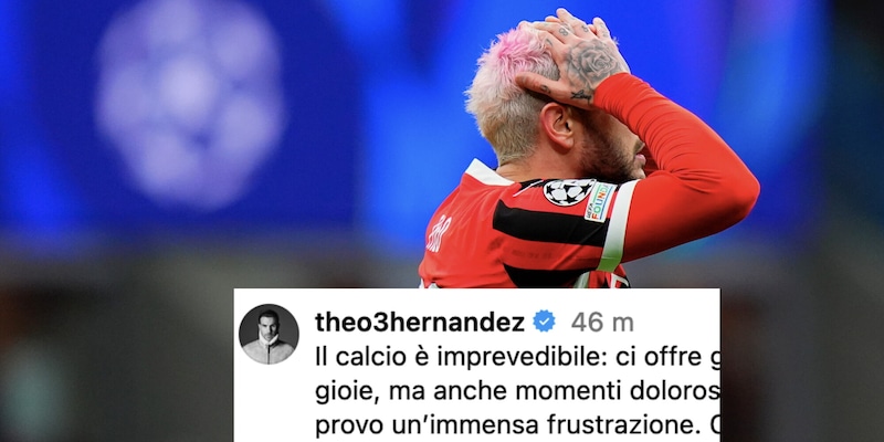 Theo Hernandez parla sui social e spacca il tifo Milan: ecco cosa ha detto 1 Theo Hernandez parla sui social e spacca il tifo Milan: ecco cosa ha detto