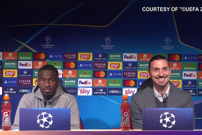 Ibra show in conferenza: "Se a tua moglie dici ogni giorno..." 1 Ibra show in conferenza: "Se a tua moglie dici ogni giorno..."