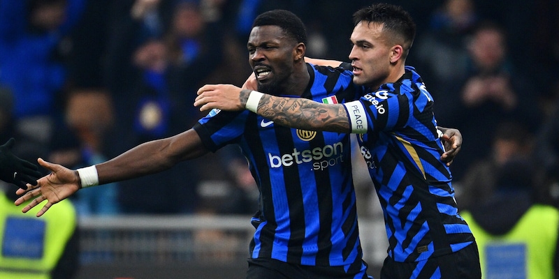 Thuram-Lautaro, è un digiuno intermittente: coppia d'attacco sottotono 1 Thuram-Lautaro, è un digiuno intermittente: coppia d'attacco sottotono
