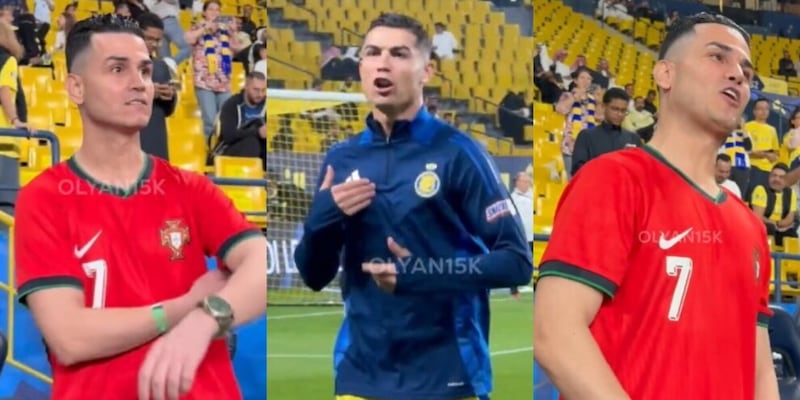 Pioggia di critiche social per Cristiano Ronaldo: la frase rivolta al sosia è virale 1 Pioggia di critiche social per Cristiano Ronaldo: la frase rivolta al sosia è virale