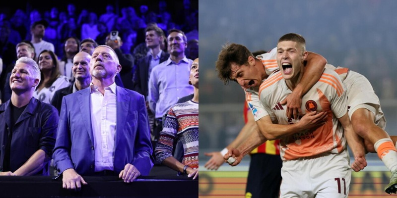 Incredibile, Boris Becker tifa Roma ed esulta al gol di Dovbyk: che show sui social! 1 Incredibile, Boris Becker tifa Roma ed esulta al gol di Dovbyk: che show sui social!