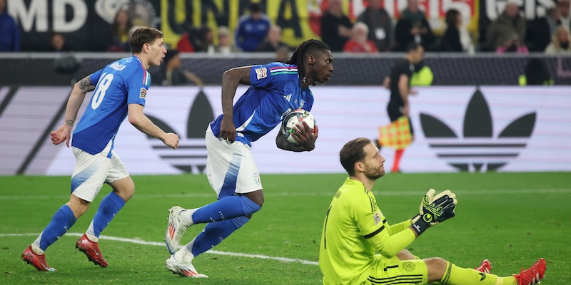 Italia eliminata, Kean-Raspadori gol non bastano a Spalletti: Germania alle Final Four 1 Italia eliminata, Kean-Raspadori gol non bastano a Spalletti: Germania alle Final Four