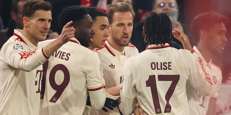 Il Bayern sulla strada dell'Inter. Barcellona a fatica, il Liverpool beffa il Psg!
1 Il Bayern sulla strada dell'Inter. Barcellona a fatica, il Liverpool beffa il Psg!