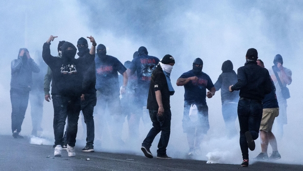"Comportamento razzista": l'Uefa vieta la prossima trasferta ai tifosi della Lazio 1 "Comportamento razzista": l'Uefa vieta la prossima trasferta ai tifosi della Lazio