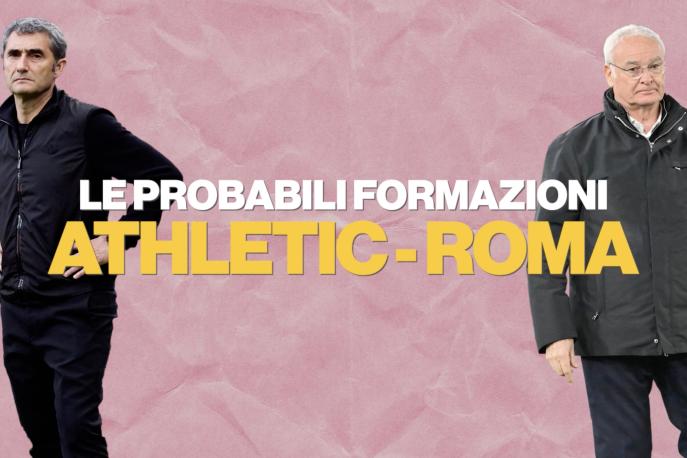 Ranieri ritrova Dybala, l'Athletic si affida ai fratelli Williams: le probabili formazioni di Bilbao-Roma 1 Ranieri ritrova Dybala, l'Athletic si affida ai fratelli Williams: le probabili formazioni di Bilbao-Roma