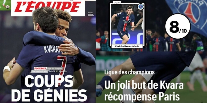 "Kvaratskhelia genio, quindi non ci avevano mentito": il Psg e la Francia ai piedi di Khvicha 1 "Kvaratskhelia genio, quindi non ci avevano mentito": il Psg e la Francia ai piedi di Khvicha