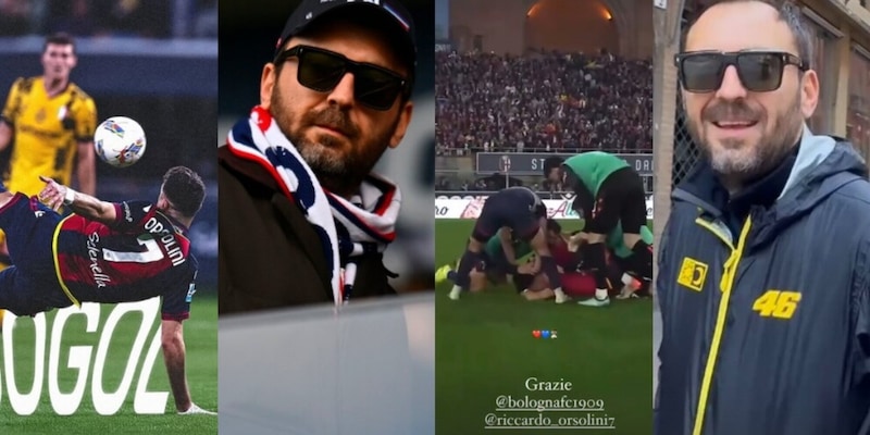 Cesare Cremonini, il post per il Bologna e le parole per Orsolini: "Grazie Riccardo" 1 Cesare Cremonini, il post per il Bologna e le parole per Orsolini: "Grazie Riccardo"