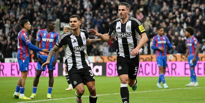 Assist Tonali nella cinquina al Crystal Palace: Newcastle 3° in Premier 1 Assist Tonali nella cinquina al Crystal Palace: Newcastle 3° in Premier