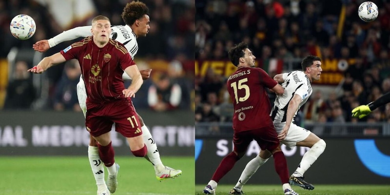 Roma-Juve migliori e peggiori: Dovbyk e Vlahovic, perché nessun tiro? 1 Roma-Juve migliori e peggiori: Dovbyk e Vlahovic, perché nessun tiro?