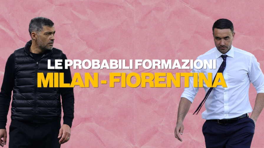 Milan-Fiorentina, probabili formazioni: dubbi in attacco per Conceiçao 1 Milan-Fiorentina, probabili formazioni: dubbi in attacco per Conceiçao