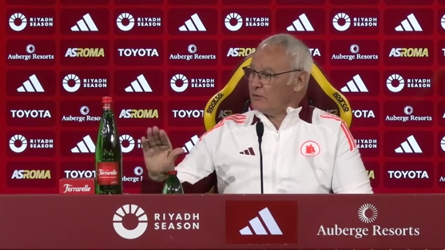 Roma-Juventus, Ranieri sfotte Mangiante di Sky in conferenza stampa: "Fai come vuoi!" 1 Roma-Juventus, Ranieri sfotte Mangiante di Sky in conferenza stampa: "Fai come vuoi!"