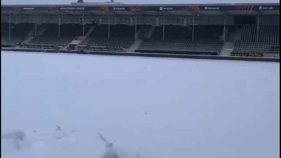 Lazio, guarda che neve! Le immagini da Bodø in vista della sfida di Europa League 1 Lazio, guarda che neve! Le immagini da Bodø in vista della sfida di Europa League