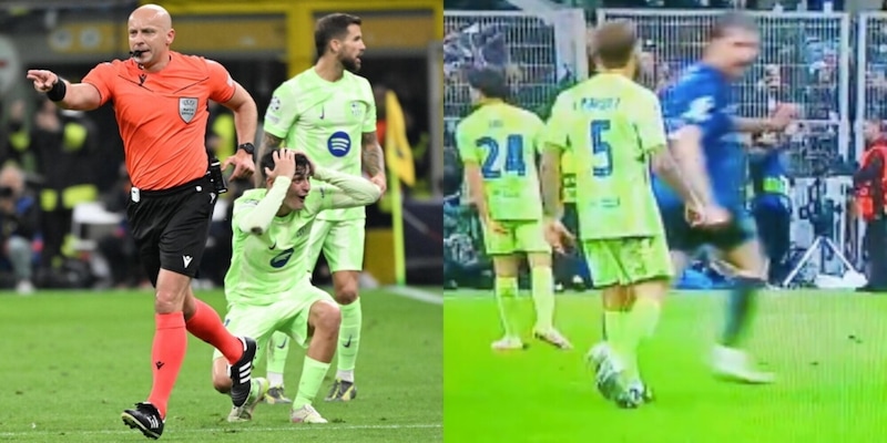 Perché l'arbitro Marciniak ha sbagliato sul caso Acerbi-Iñigo Martinez: la spiegazione 2 Perché l'arbitro Marciniak ha sbagliato sul caso Acerbi-Iñigo Martinez: la spiegazione