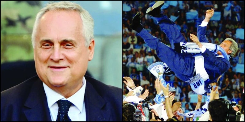 Lotito e Cragnotti, abbraccio storico: l'ex presidente torna a Formello 1 Lotito e Cragnotti, abbraccio storico: l'ex presidente torna a Formello