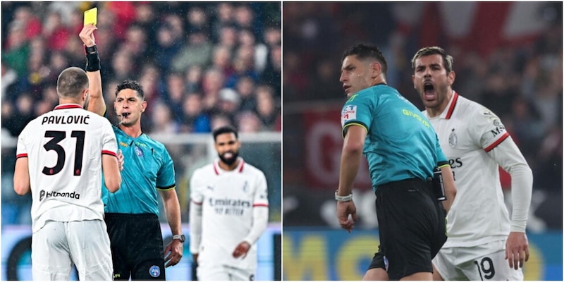 Moviola Genoa-Milan: Collu grazia Thorsby, niente rigore su Vitinha e Leao 3 Moviola Genoa-Milan: Collu grazia Thorsby, niente rigore su Vitinha e Leao