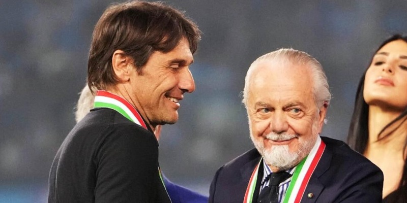 De Laurentiis incontra Conte: ore decisive per il futuro del tecnico al Napoli 3 De Laurentiis incontra Conte: ore decisive per il futuro del tecnico al Napoli