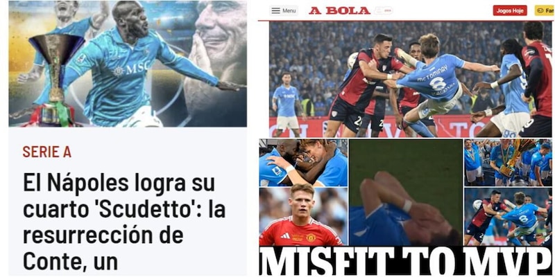 Napoli campione d'Italia, la reazione della stampa estera 3 Napoli campione d'Italia, la reazione della stampa estera