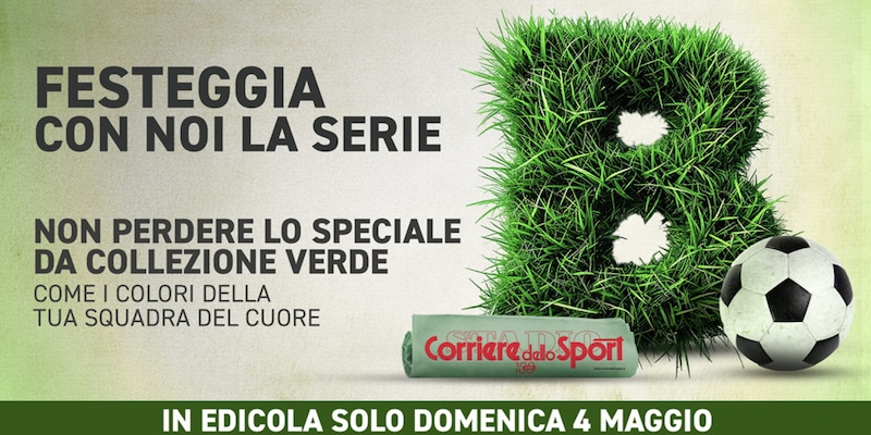 Avellino in B: il Corriere dello Sport si tinge di verde 1 Avellino in B: il Corriere dello Sport si tinge di verde
