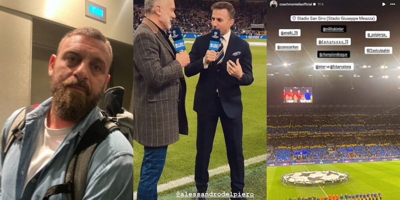Del Piero, De Rossi e Montella: quanti campioni a San Siro per Inter-Barcellona 2 Del Piero, De Rossi e Montella: quanti campioni a San Siro per Inter-Barcellona
