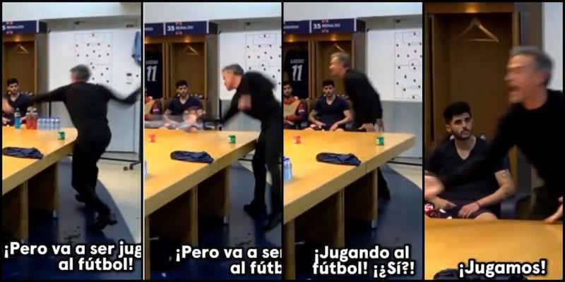 Furia nello spogliatoio, urla e un credo solo: "Qua si gioca a calcio!". È il Psg di Luis Enrique 1 Furia nello spogliatoio, urla e un credo solo: "Qua si gioca a calcio!". È il Psg di Luis Enrique