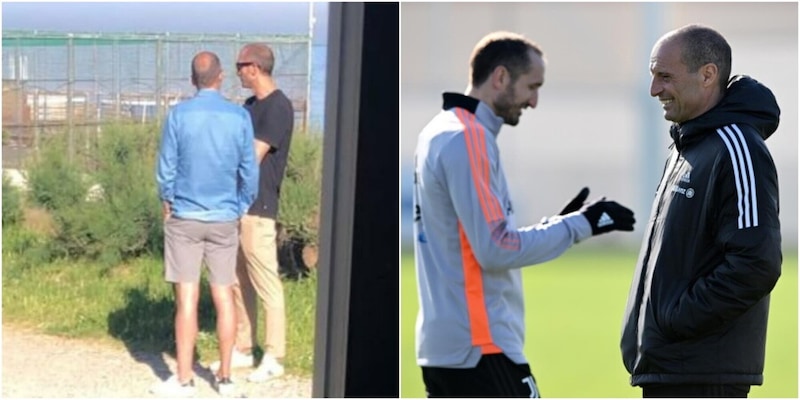 Allegri e Chiellini insieme a Livorno: lo scatto esclusivo 2 Allegri e Chiellini insieme a Livorno: lo scatto esclusivo